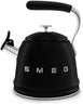 Whistling Kettle 2.3L Stainless Steel Silicone Handle Black