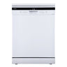 COMFEE' Freestanding Dishwasher FD1435E-W with 14 place settings, Full Size, 44dB, Wide LED Display