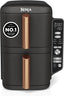 Ninja Double Stack XL Air Fryer SL400UKCP – Vertical Dual Drawer Air Fryer, 9.5L Capacity, 4 Cooking Levels, 6 Functions, Space-Saving Design, Black & Copper