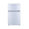 Cookology UCFF87SL 47cm Freestanding under counter Small Fridge Freezer in Silver