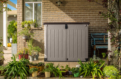 1200L Outdoor Garden Storage Shed with Lift-Up Lid & Double Doors – view 3