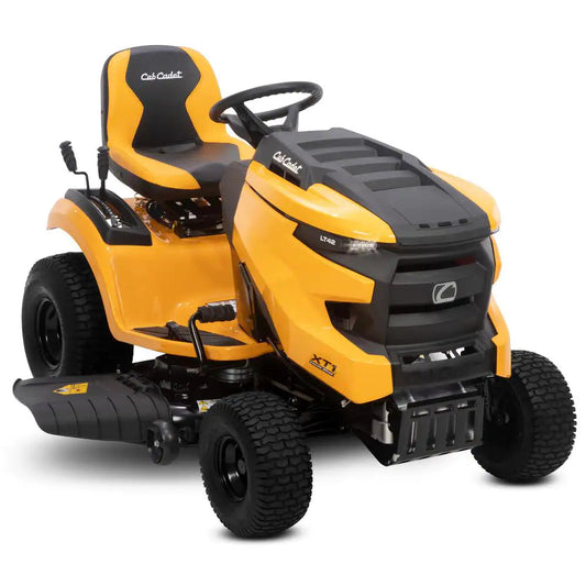 42-Inch Petrol Riding Lawn Tractor with 19.5 HP Engine & Hydrostatic Drive