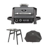 Ninja Woodfire Electric BBQ Grill & Smoker with Stand and Cover