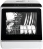 eklipt Table Top Dishwasher – Mini Countertop, 6 Programs, Built-In 5L Water Tank, Touch Control & Drying Cycle